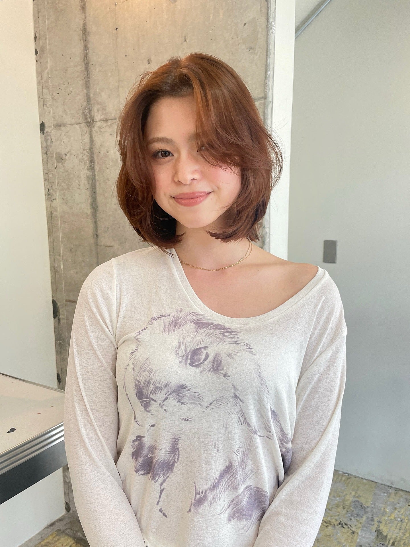 2. strukturierter Bob mit Kastanienbraun (geschichtete Bob -Frisuren)