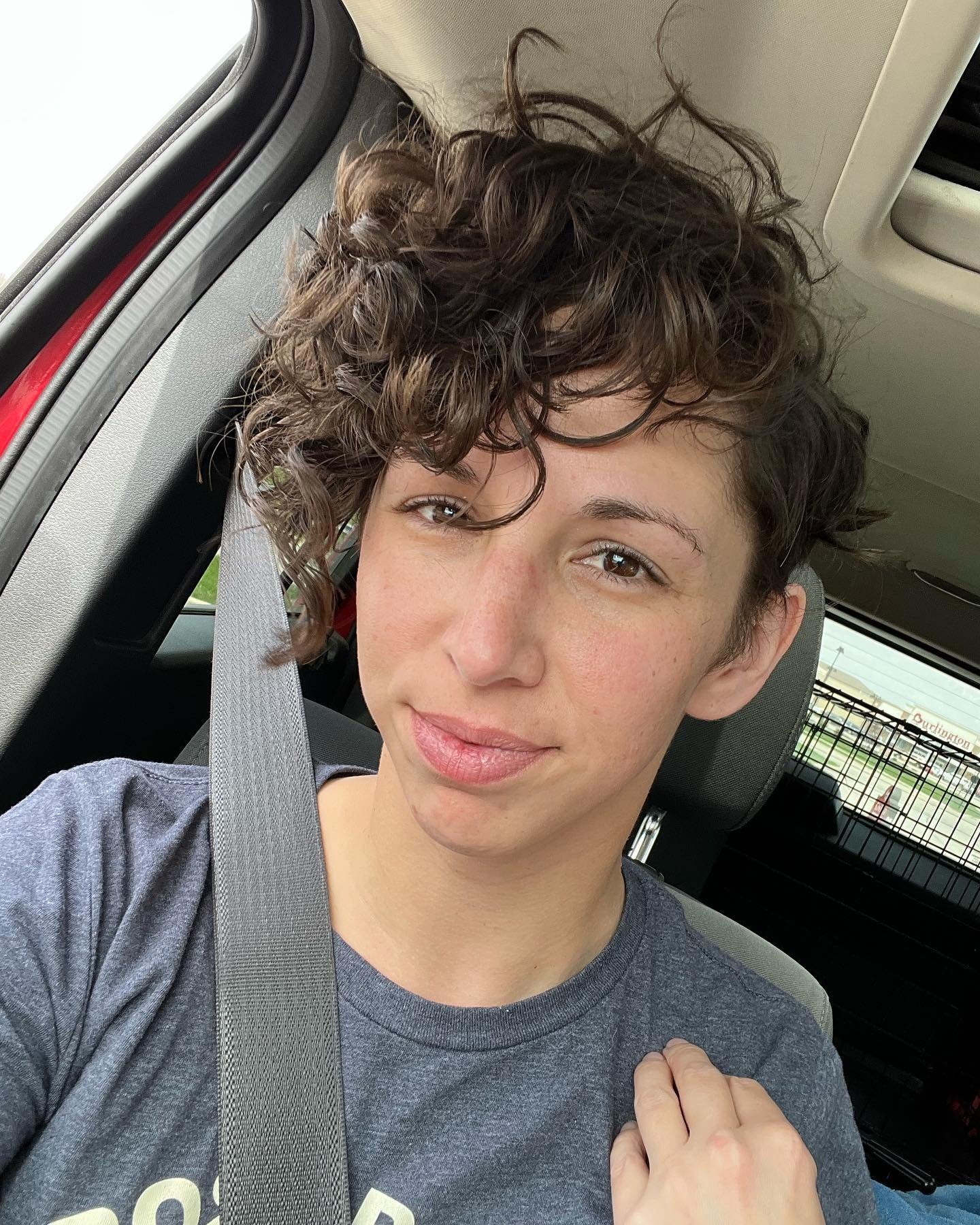 2. Tousled Brunette Curly Pixie (Curly Pixie Cut)