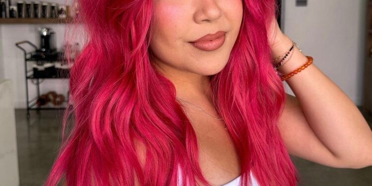 20 Möglichkeiten, jetzt rosa Haarfarbe zu tragen