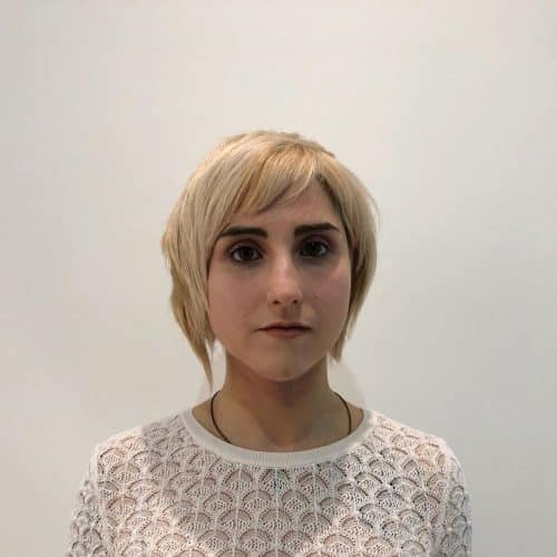 20 coolste asymmetrische kurze Haarschnitte für einen mutigen schicken Look - 137