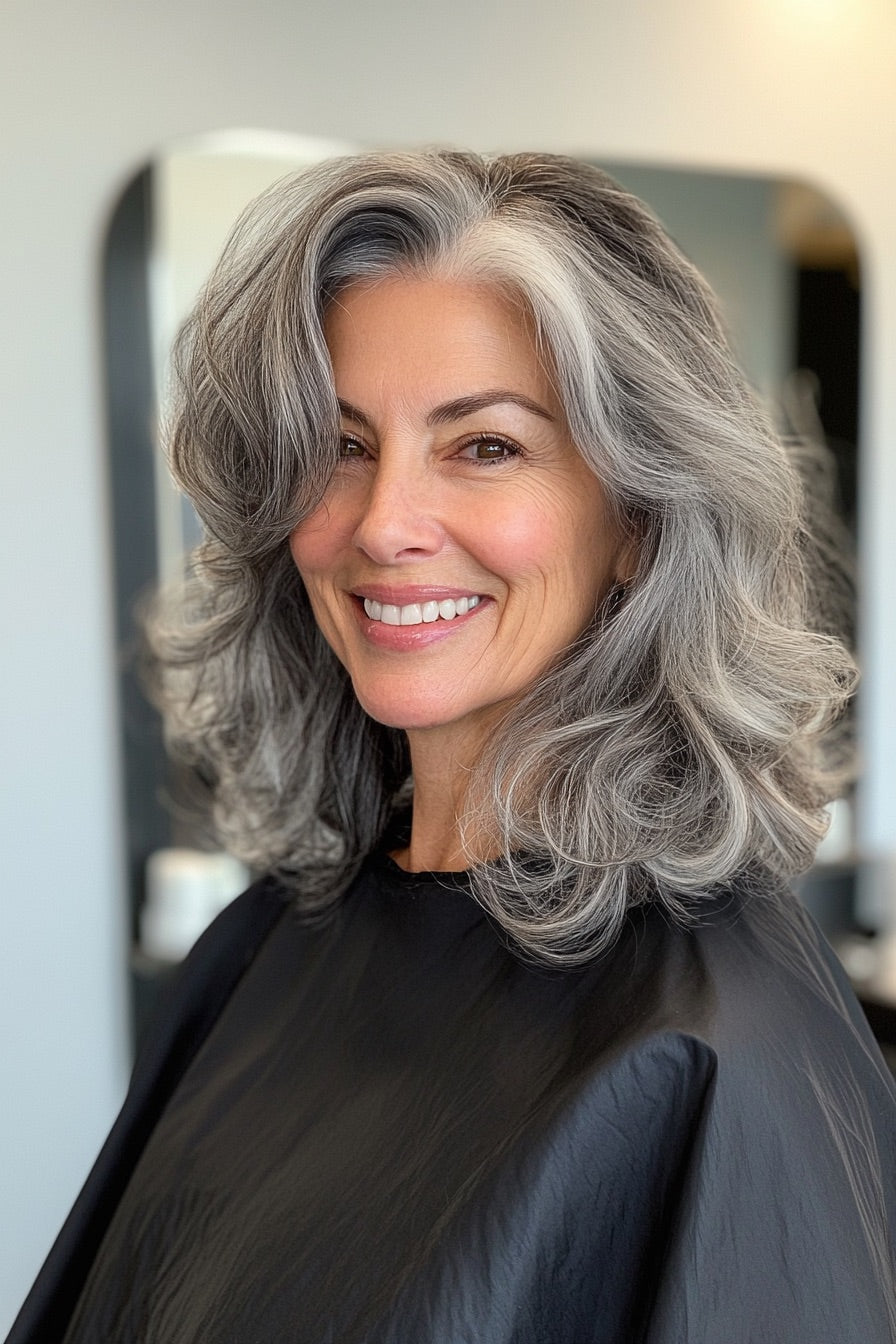 20. Weiche Locken mit Salz- und Passper-Eleganz (Trendfrisuren für Frauen über 50)-Trendfrisuren für Frauen über 50