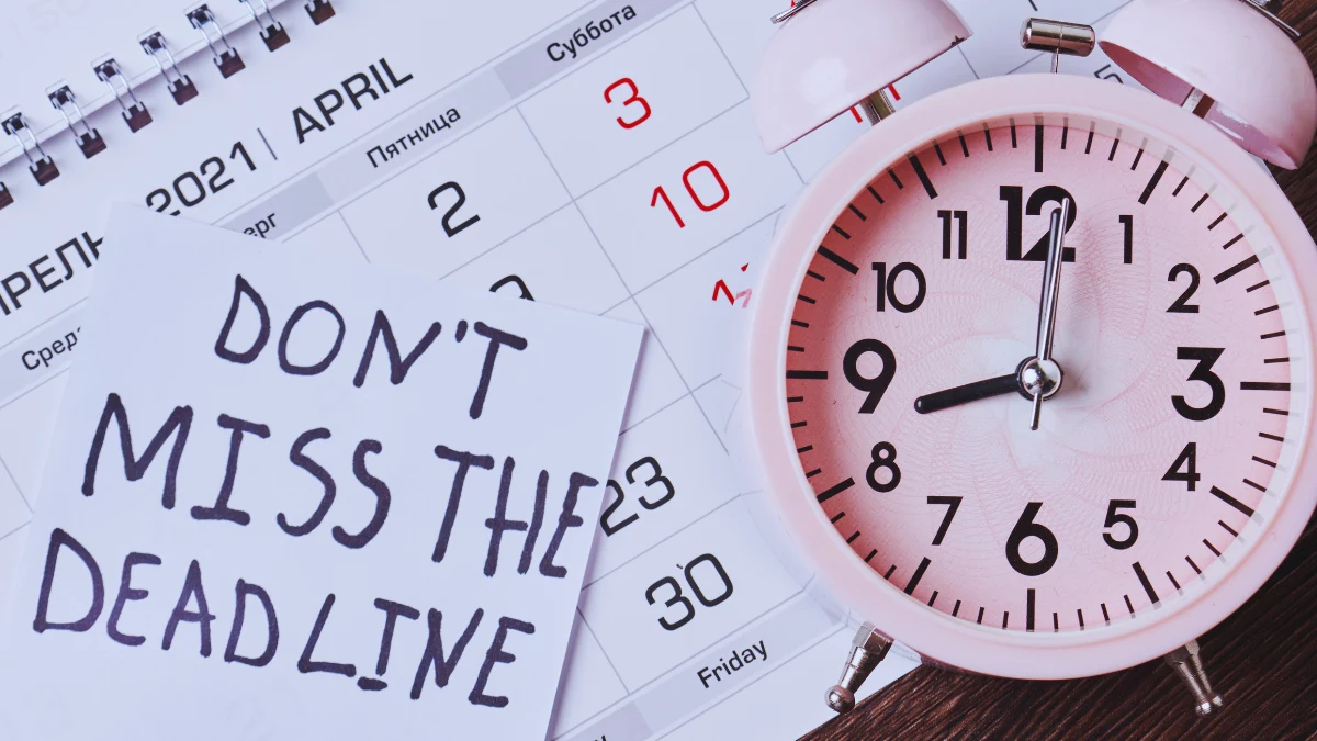 2025 Fristen, die Sie nicht verpassen können
