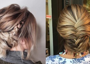 20 schöne geflochtene Hochsteckfrisur Ideen für Feiertage