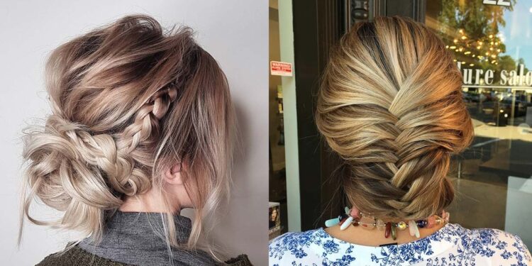 20 schöne geflochtene Hochsteckfrisur Ideen für Feiertage