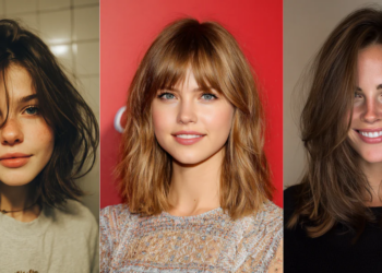 21 atemberaubende mittellange Frisuren für dünnes Haar 2025