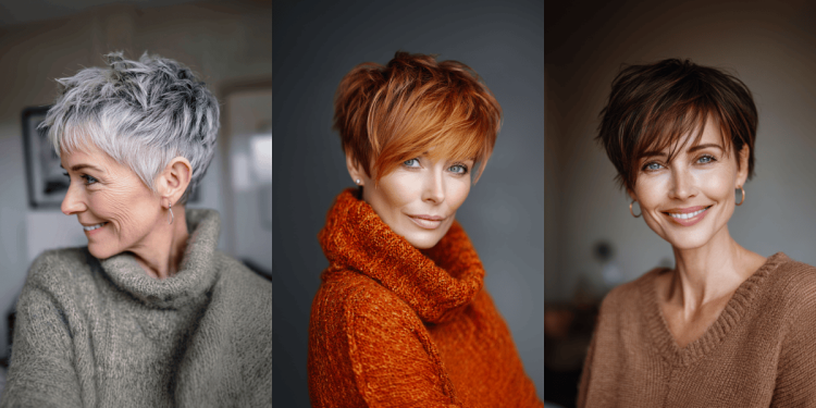 21 frische kurze Pixie -Frisuren für ältere Frauen 2025