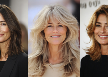 21 wunderschöne mittlere Haarschnitte für ältere Frauen mit dünnem Haar