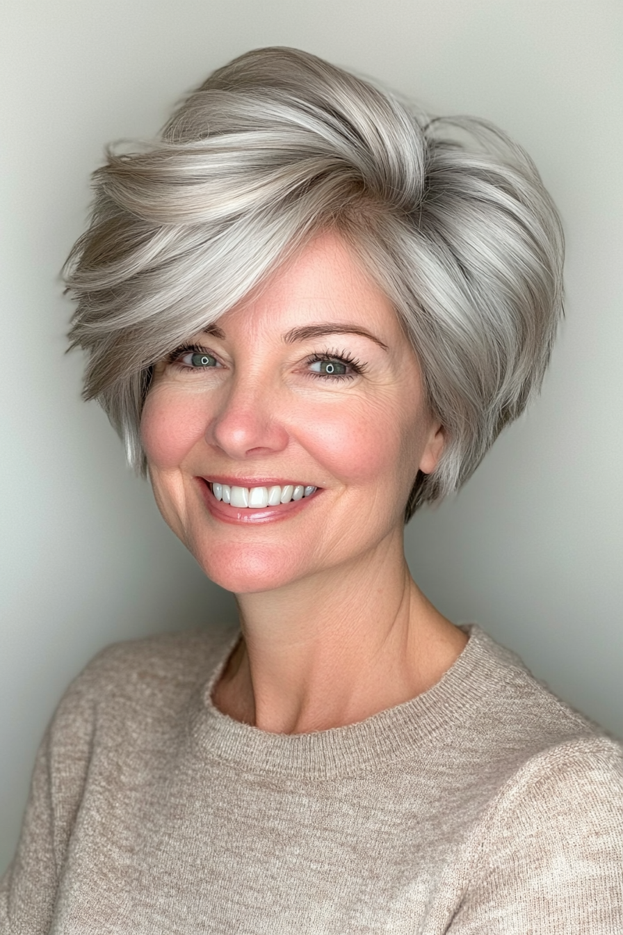 21. Silberblonde Hifted Crow