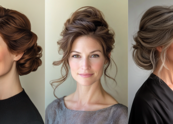 22 atemberaubende Hochsteckfrisur Frisuren für Frauen über 40