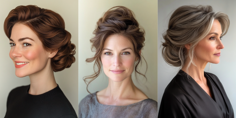22 atemberaubende Hochsteckfrisur Frisuren für Frauen über 40