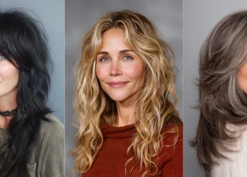 22 atemberaubende lange Shag-Frisuren für Frauen über 50