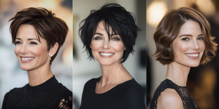 22 schicke neue kurze Frisuren für Frauen über 40