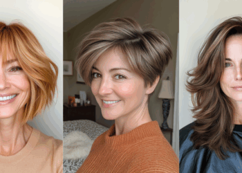 22 stilvolle Frisuren für Frauen über 40 mit feinem Haar