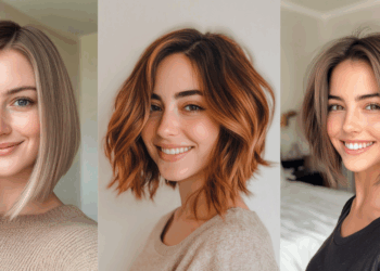 22 stilvolle abgewinkelte Bob -Haarschnitte