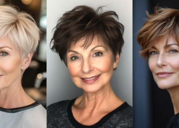 23 Chic Short Pixie Frisuren für Frauen über 60