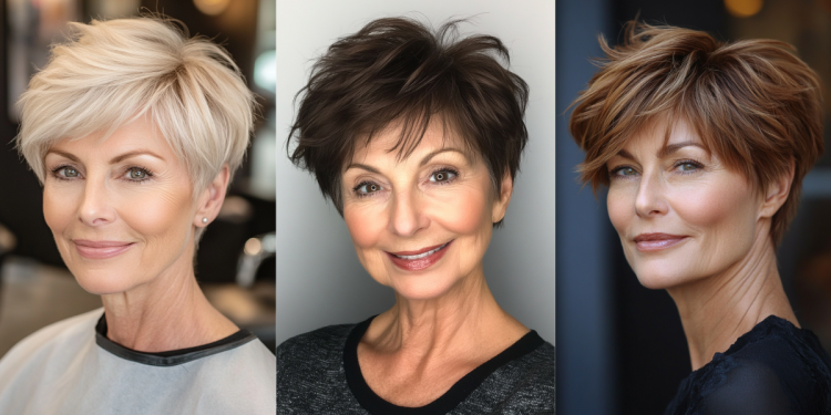 23 Chic Short Pixie Frisuren für Frauen über 60