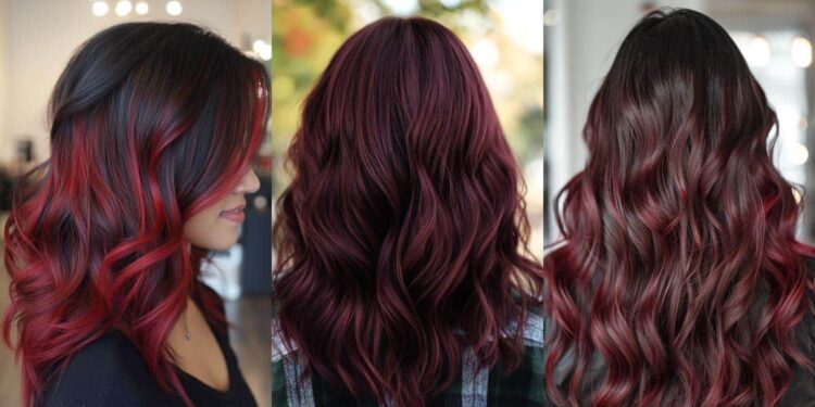 27 atemberaubende schwarze Kirsch Haarfarbe Ideen für 2025