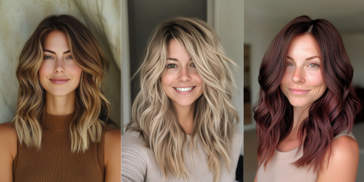 23 atemberaubende Frisuren für mittlere wellige Haare