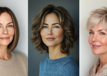 23 atemberaubende Frisurstrends für Frauen über 40 mit feinem Haar