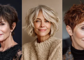 23 atemberaubende abgehackte Haarschnitte für Frauen über 60