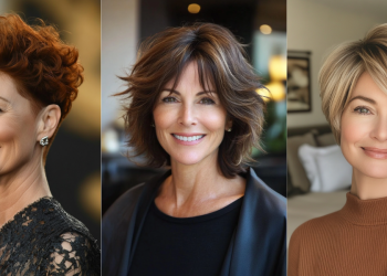 23 atemberaubende kurze Frisuren für dicke Haare für Frauen über 50