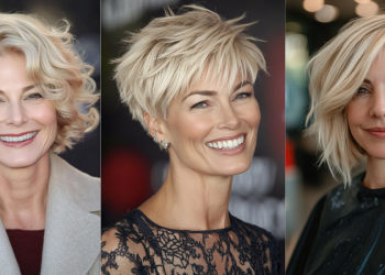 23 atemberaubende kurze blonde Frisuren für Frauen über 50
