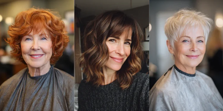 23 atemberaubende neue Frisuren für Frauen über 60