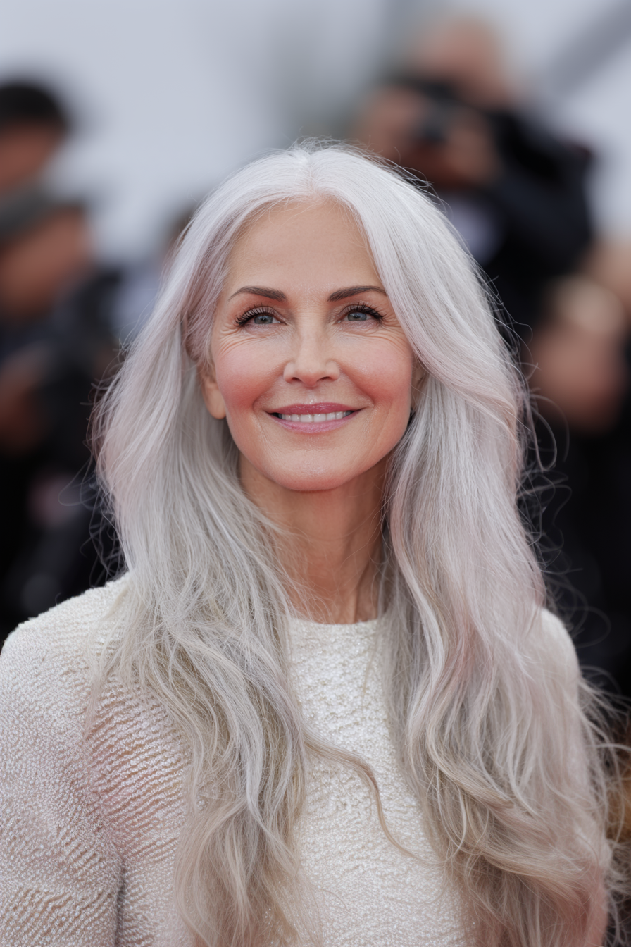 23. ICED Vanillebandkante (längere Haarschnitte für ältere Frauen) - längere Haarschnitte für ältere Frauen