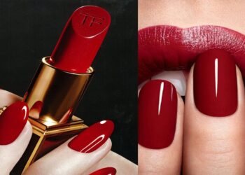 24 fett rote Acryl -Nagelstile, die Sie verehren werden