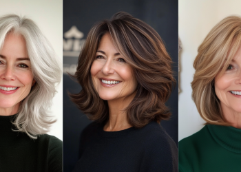 24 Chic Shag Frisuren für Frauen über 60