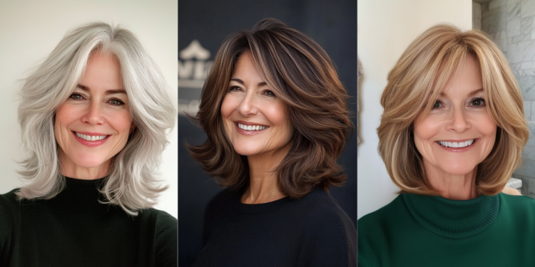 24 Chic Shag Frisuren für Frauen über 60