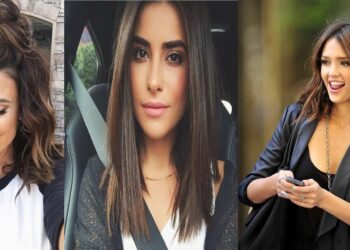 24 wunderschöne mittellange Frisuren