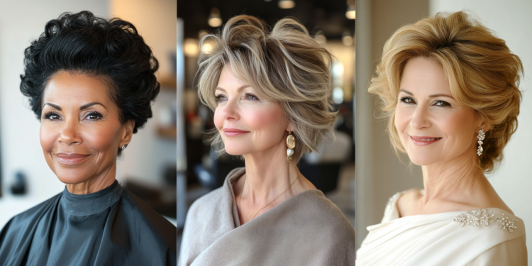 24 atemberaubende Hochsteckfrisur Frisuren für Frauen über 50