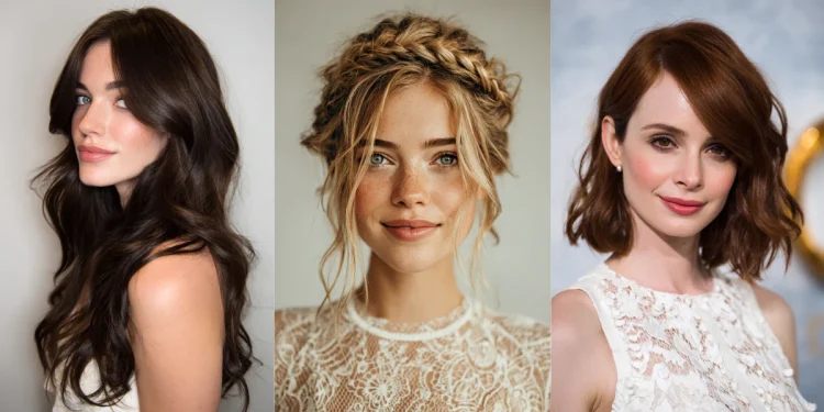 24 atemberaubende Hochzeitsfrisuren 2025