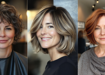 24 atemberaubende einfache Haarschnitte für Frauen über 40