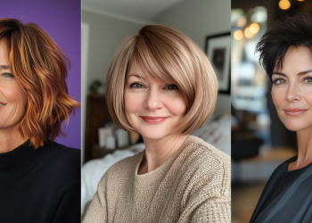 24 atemberaubende funky Haarschnitte für Frauen über 50