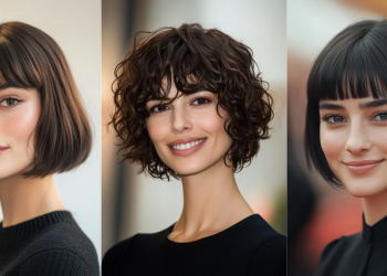 24 atemberaubende kurze Haarschnitte mit Vorhangstücken