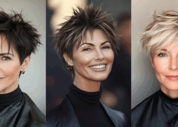 24 atemberaubende kurze, stachelige Frisuren für ältere Frauen