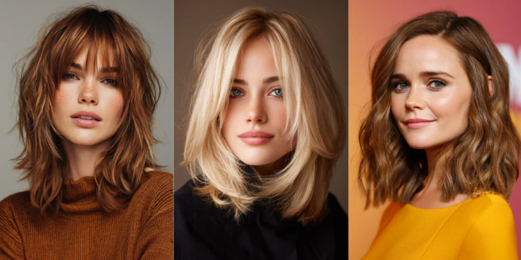 24 atemberaubende schulterlange Frisuren für Frauen 2025