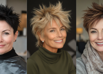 24 atemberaubende stachelige Frisuren für Frauen über 60 2025