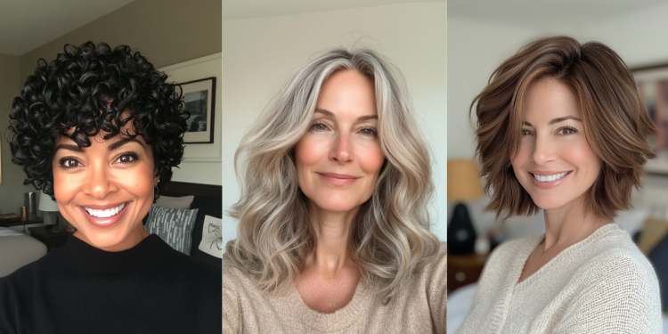 24 atemberaubende trendige Haarschnitte für Frauen über 40