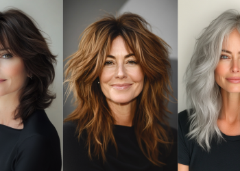 24 atemberaubende zottelige Haarstile für Frauen über 50 2025