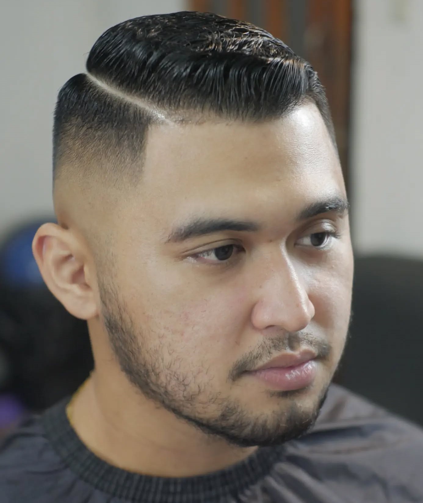 Herrenkamm über Verblassen