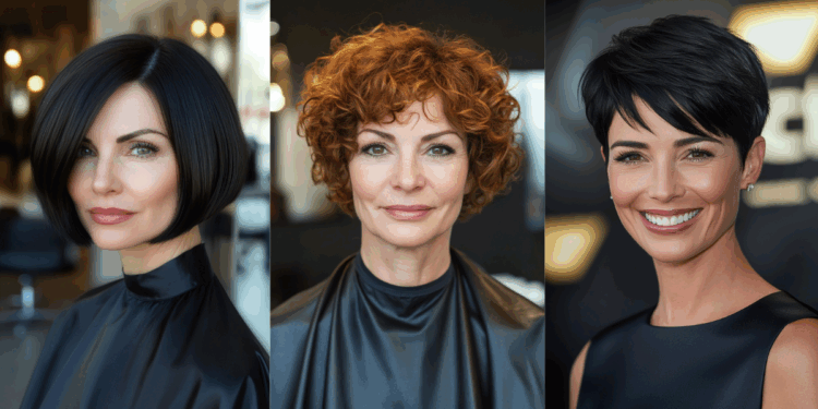 24 schicke kurze Frisuren für Frauen über 40 atemberaubend