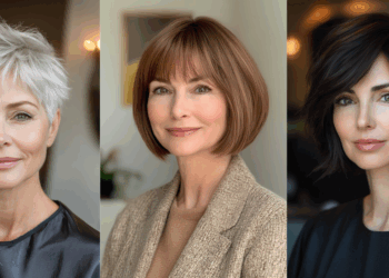 24 schicke kurze Frisuren für Frauen über 60 mit feinem Haar