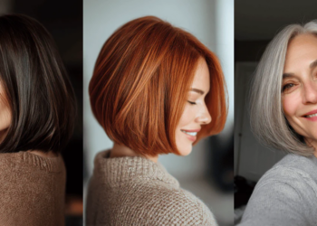 24 ultraschicke, stumpfe Haarschnitte für ältere Frauen 2025