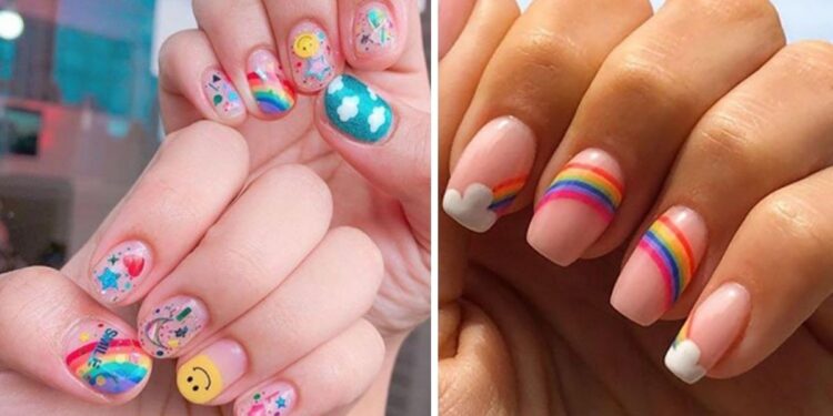 25 süße Regenbogennägel, um Ihren Tag aufzuhellen