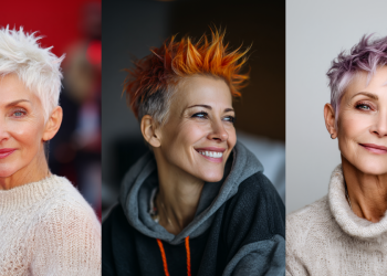 25+ Chic Stachelfrisuren für Frauen über 50 im Jahr 2025