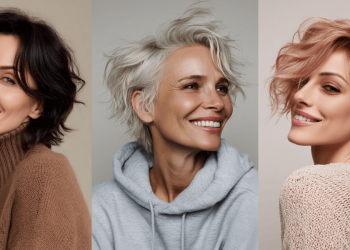 25+ alterswierige kurze Frisuren für Frauen über 50 mit welligen Haaren 2025