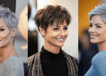 25+ atemberaubende lange Pixie -Haarschnitte für ältere Frauen im Jahr 2025